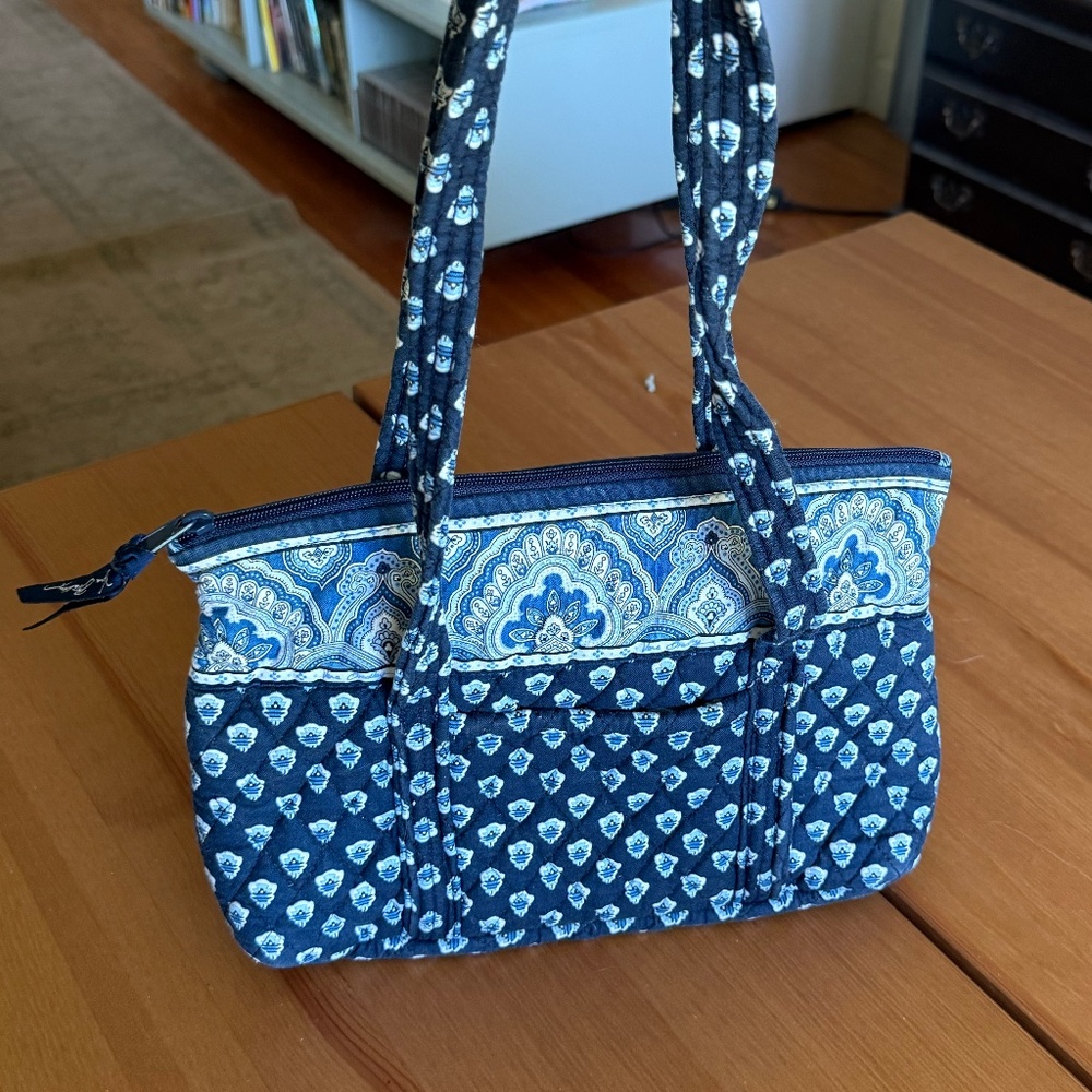 Vera Bradley Shoulder Bag Nantucket Blue